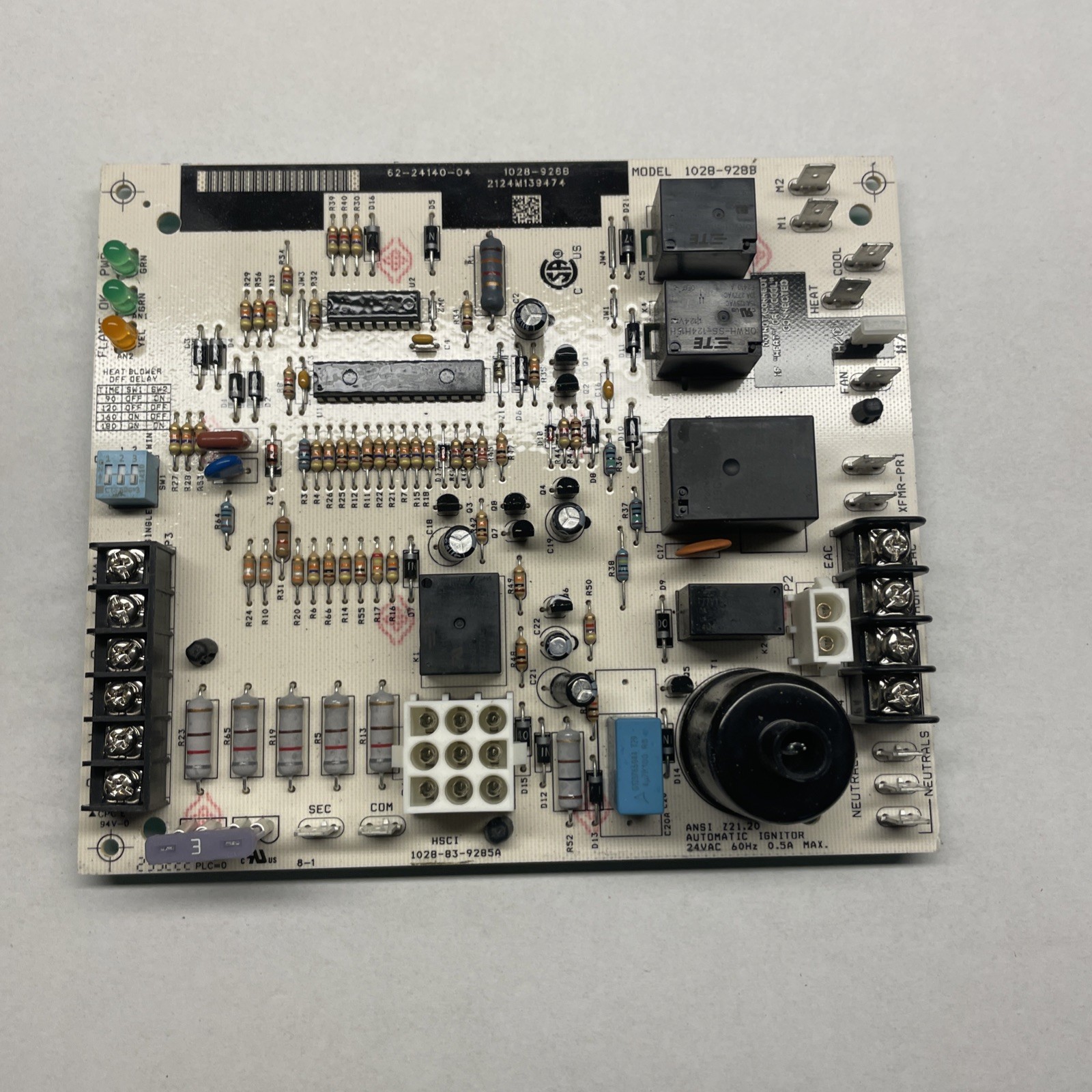 Rheem 62-24140-04 Integrated Furnace Control Board