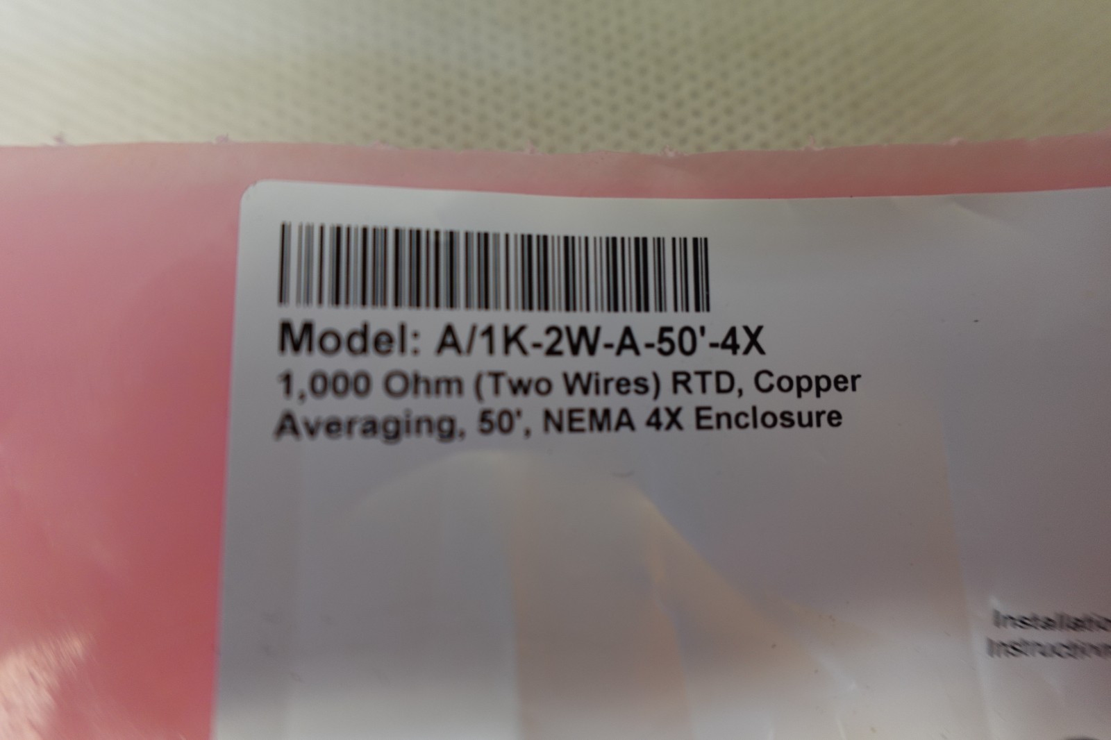 ACI - HVAC Averaging Sensor Housing & Mounting Hardware Kit A/1K-2W-A-50-4X