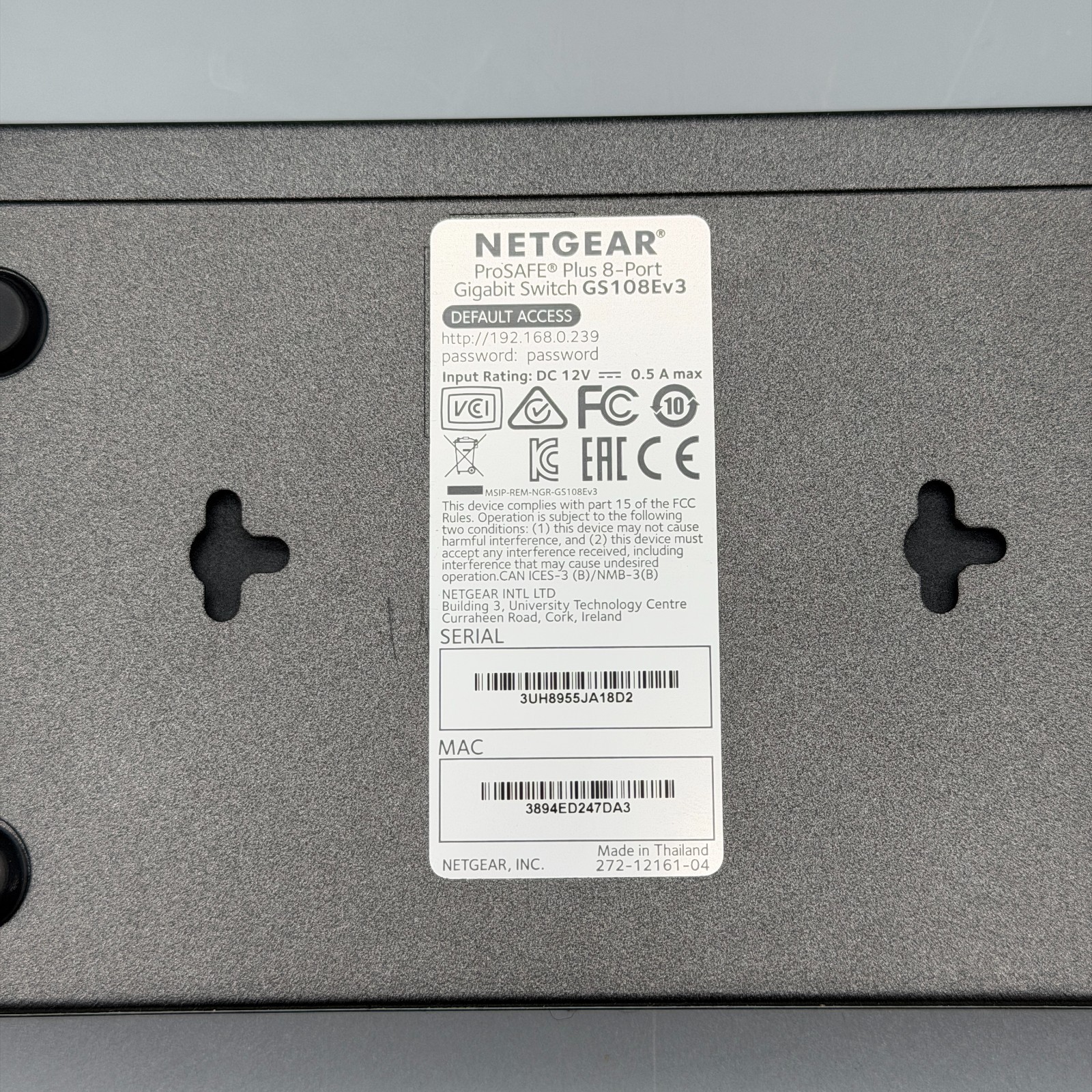 NETGEAR ProSAFE GS108PEv3 8-Port Gigabit Ethernet PoE Switch Tested
