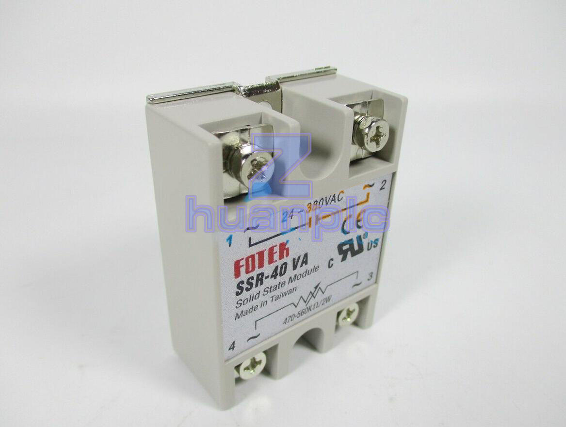 1PCS FOTEK Solid State Relay SSR-40VA AC 24-380V 40A NEW