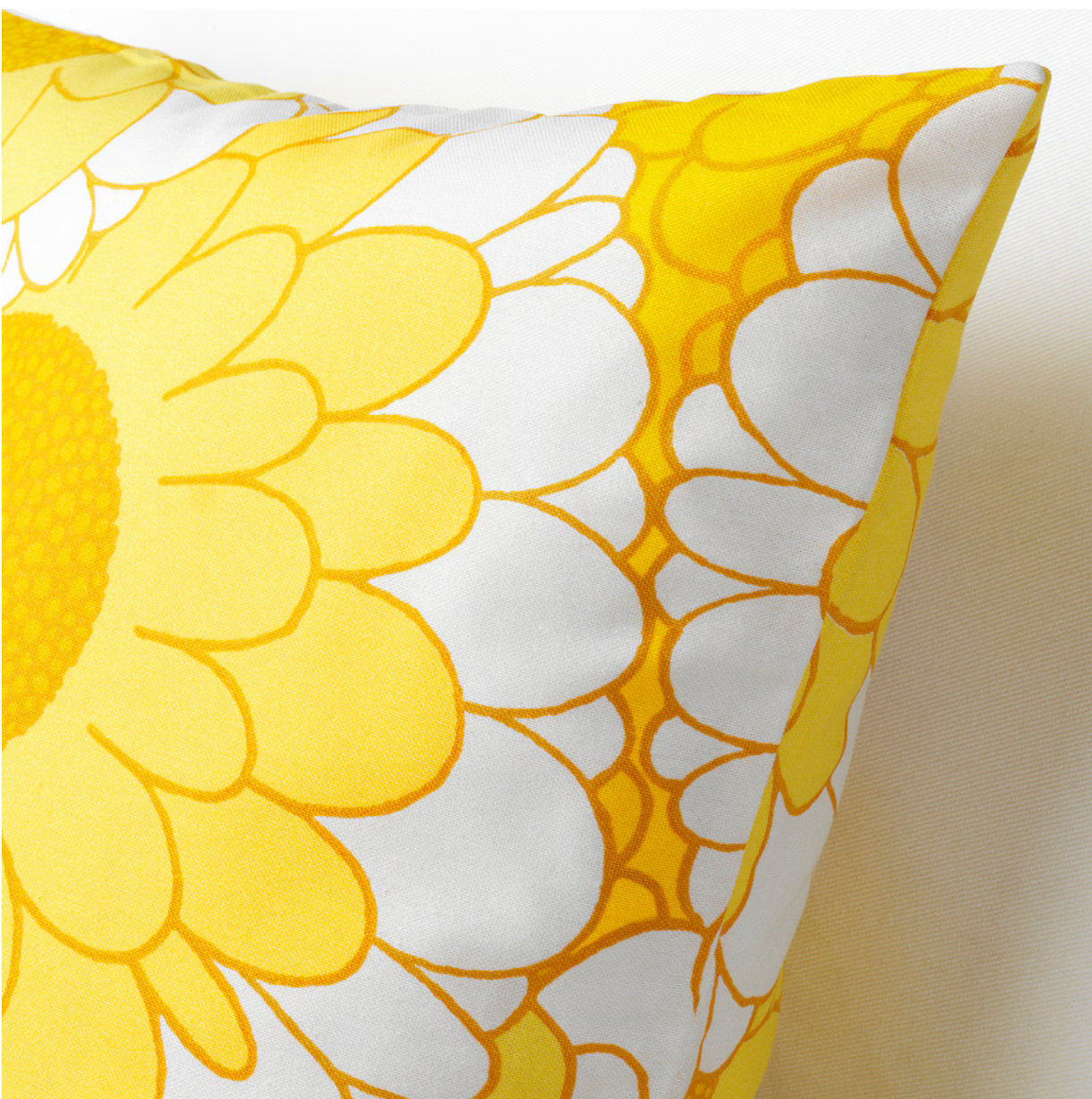 IKEA SANDETERNELL Cushion Cover, 50x50 cm, Yellow