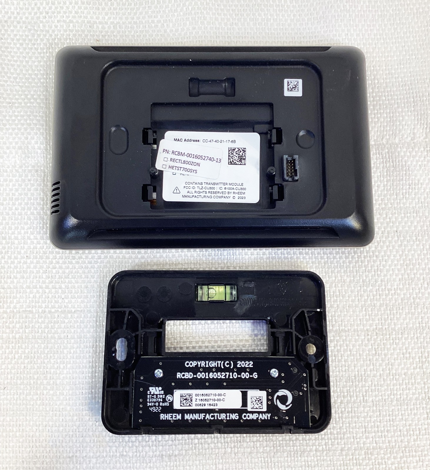 Rheem RECTL800ZON 800 Series EcoNet Zone Control Thermostat