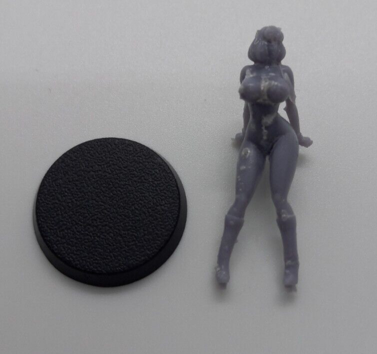 Dungeons & Dragons April Nude Captive Woman 3D Printed Resin Model Roleplay