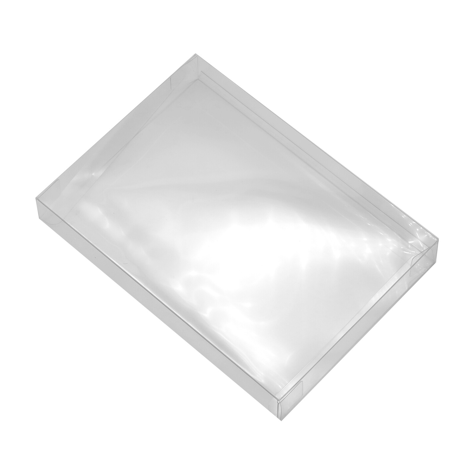 1x NINTENDO NES CIB GAME- CLEAR PLASTIC PROTECTIVE BOX PROTECTOR SLEEVE CASE