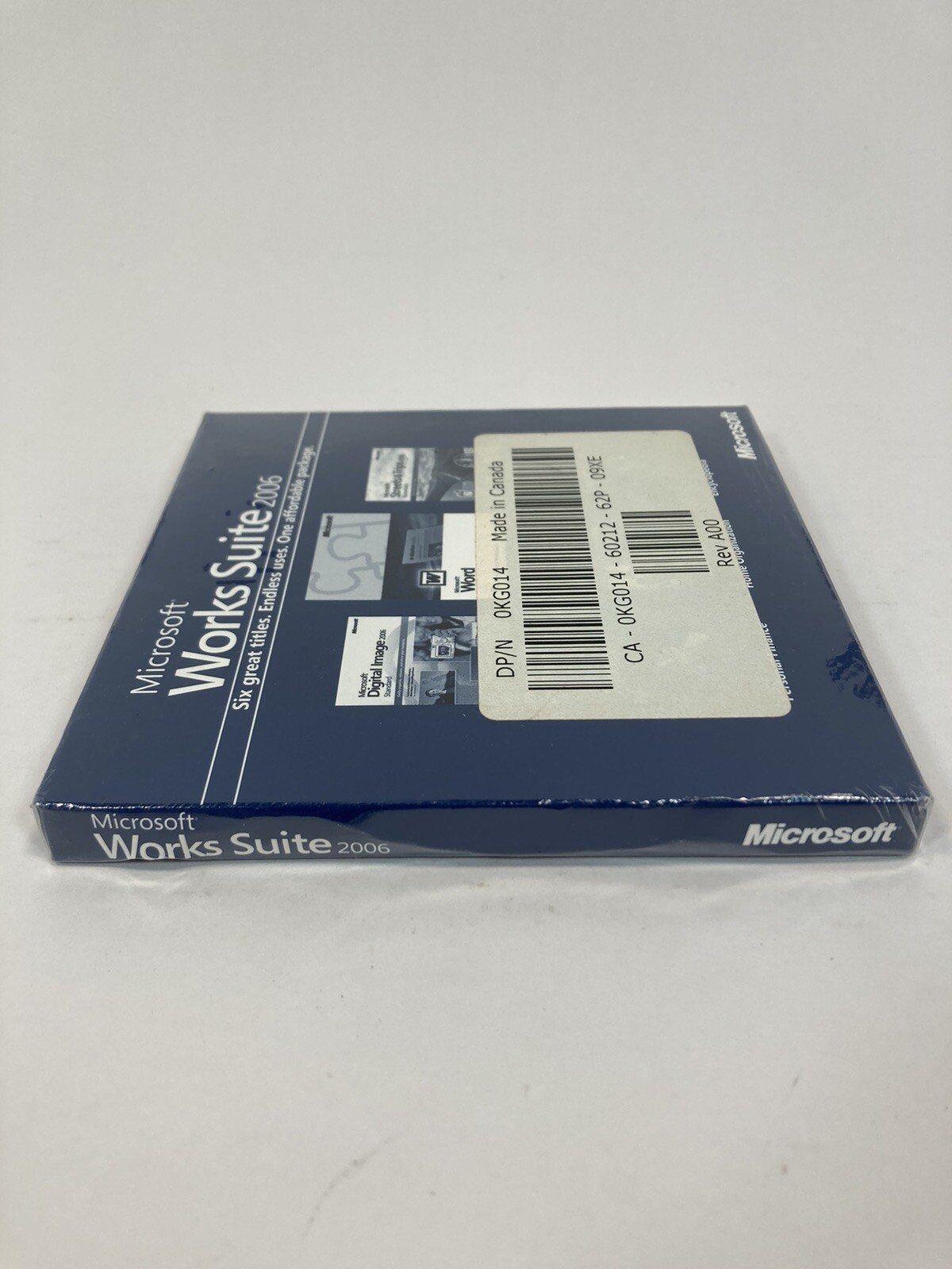 Microsoft Works Suite 2006 PC Includes Key and Product Codes Sealed