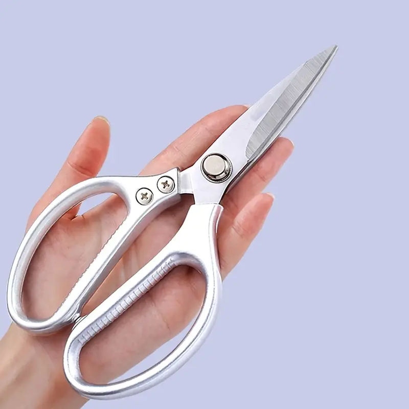 1pc Premium Stainless Steel Kitchen Scissors with Ergonomic Handle
