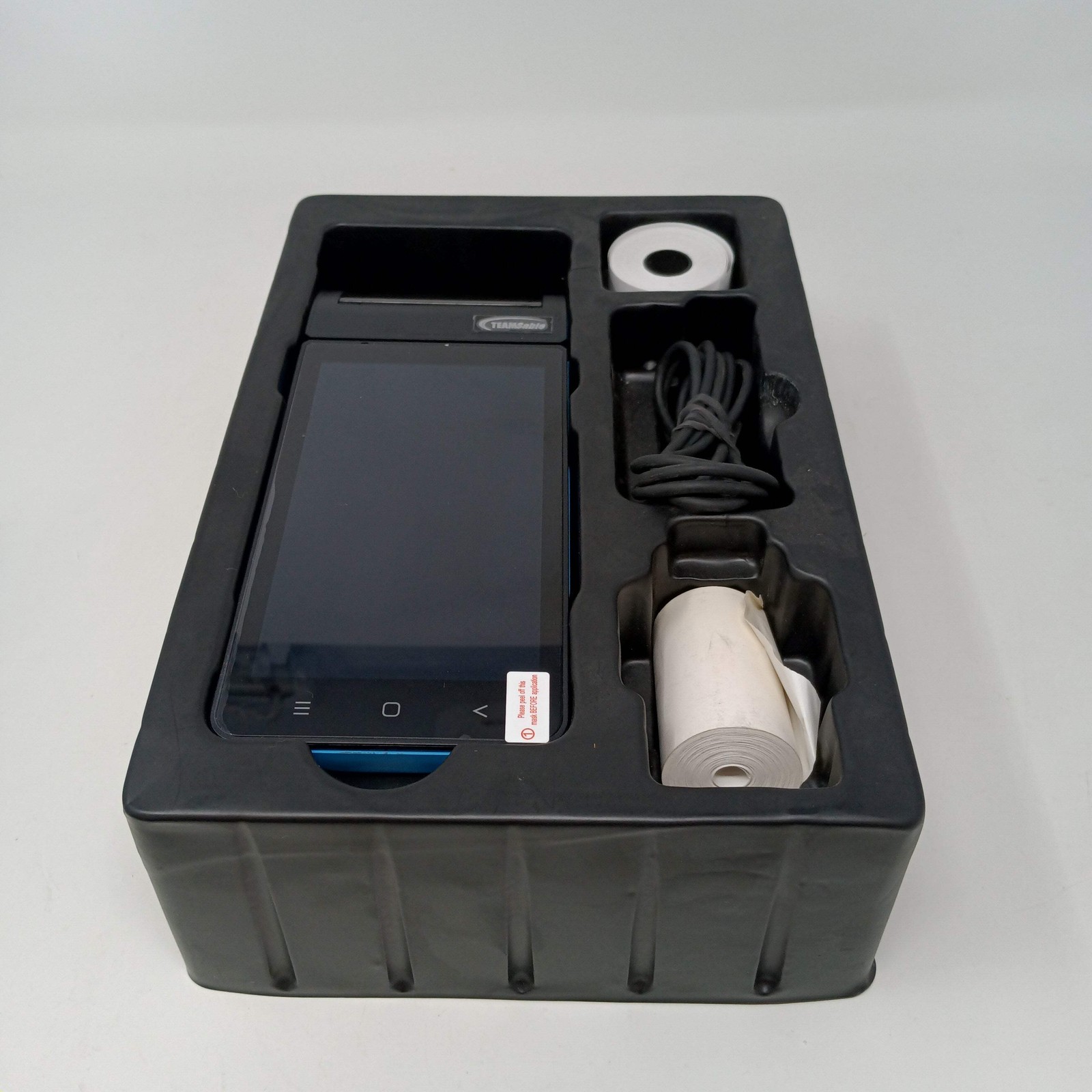 TEAMSable ATP-50 5.5" Handheld POS System with Printer and Card Reader