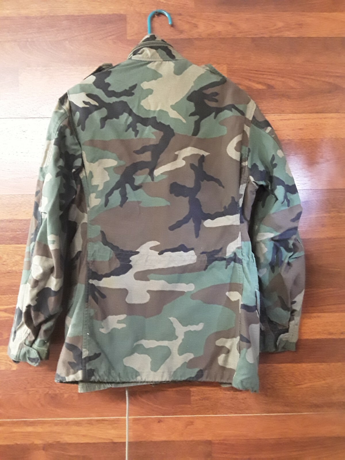 U.S Army Camo Winter Coat Size Small