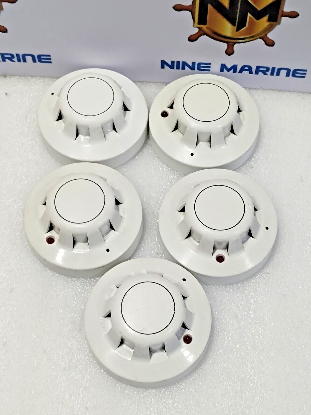 LOT OF 5 APOLLO 55000-200 APO SERIES 60 IONISATION SMOKE DETECTOR
