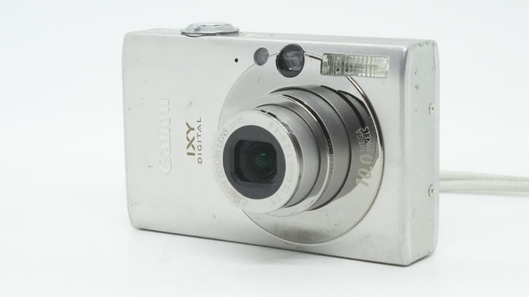 Canon IXY Digital 25 IS Silver Compact Digital Camera Tested Working Japan