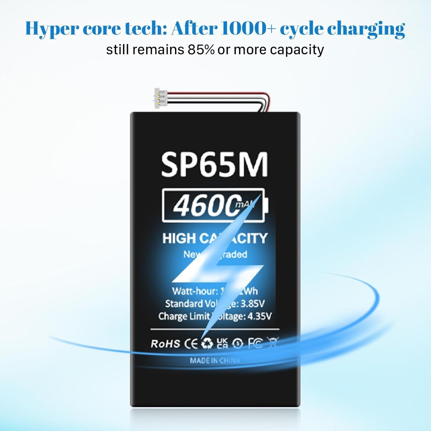 PS Vita 1000 Battery Replacement Kit High Capacity Rechargeable Gaming