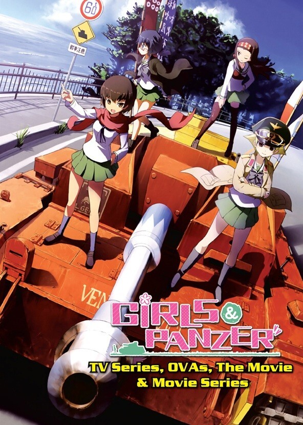 DVD Anime Girls & Panzer TV Series (1-12 End) +Movie +OVA (English) All Region
