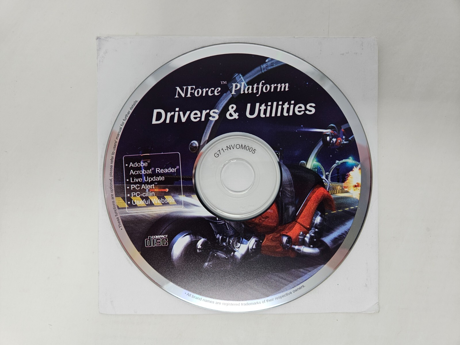 NForce Platform Drivers & Utilities CD-ROM