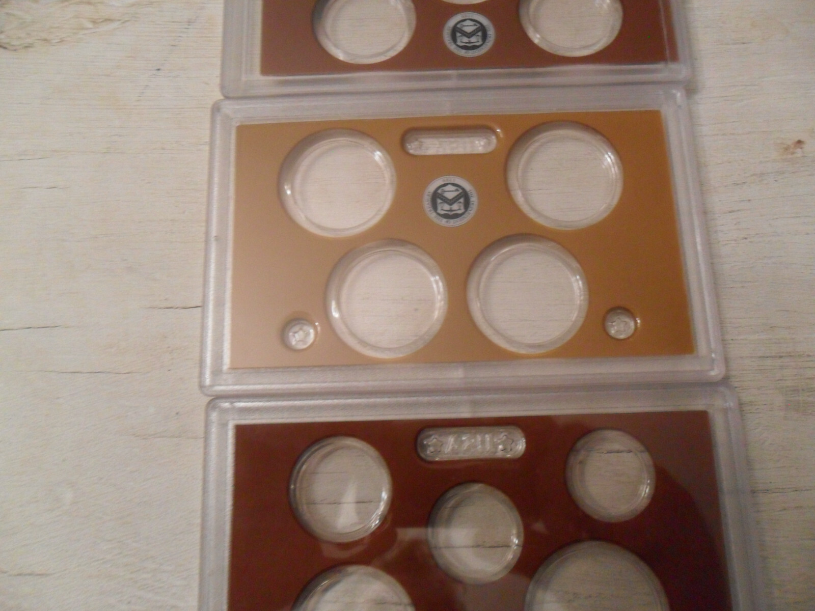 2012 Proof Set Box and Lenses ONLY *NO COINS*