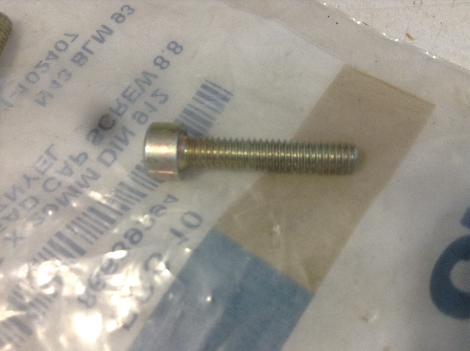86639294 - A New Allen Head Screw For A Case 580M, 580N, 580SN, 580SM Backhoes