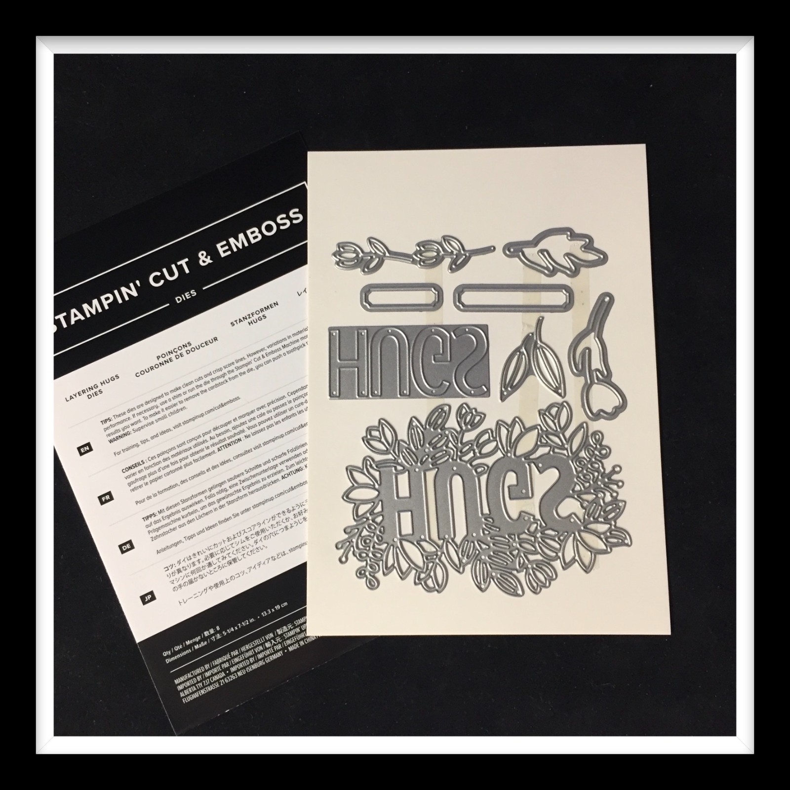Stampin' Up! LAYERING HUGS - see examples   ***NEW*** #18