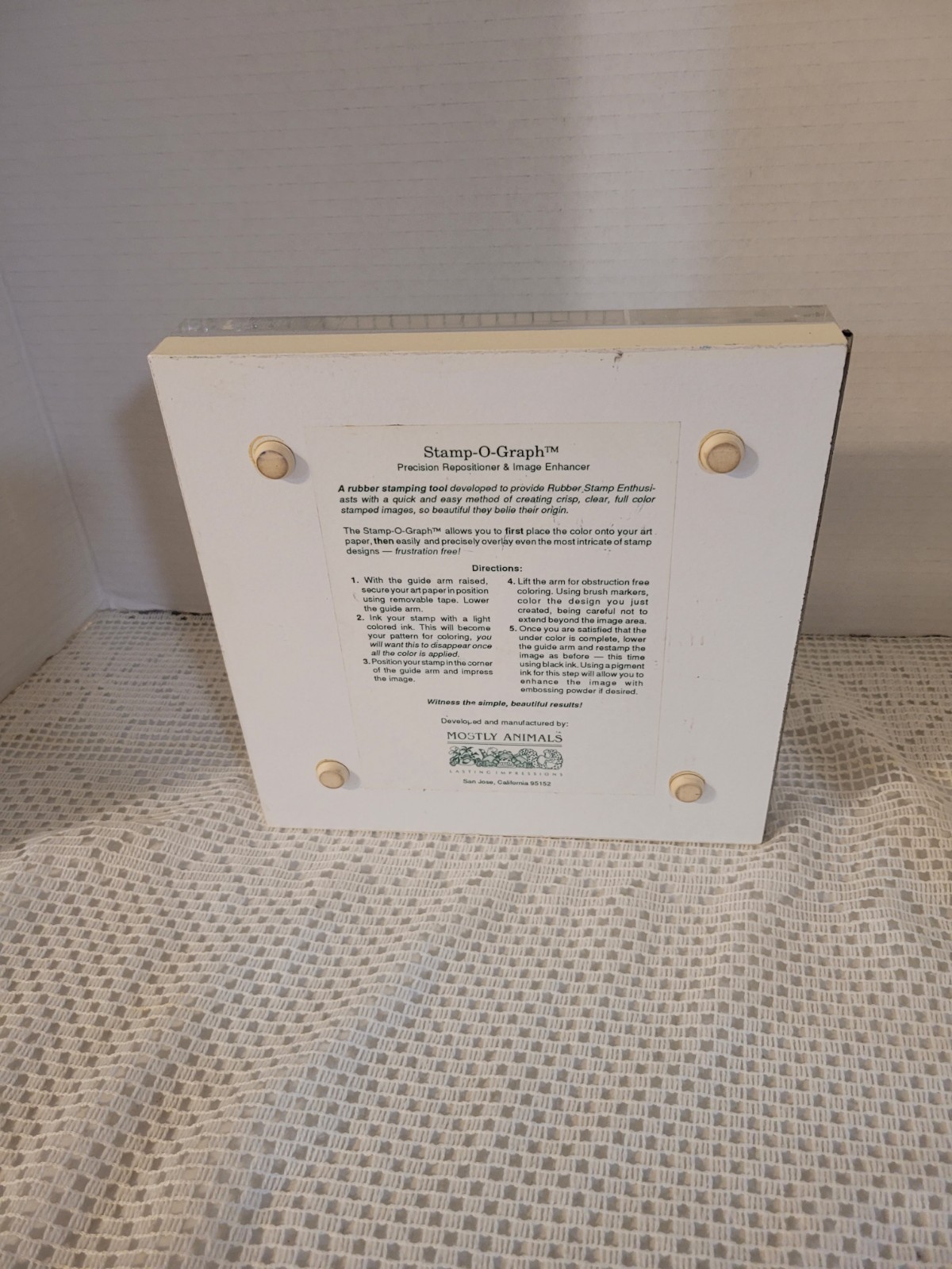 Stamp O Graph Rbber Stamp Tool