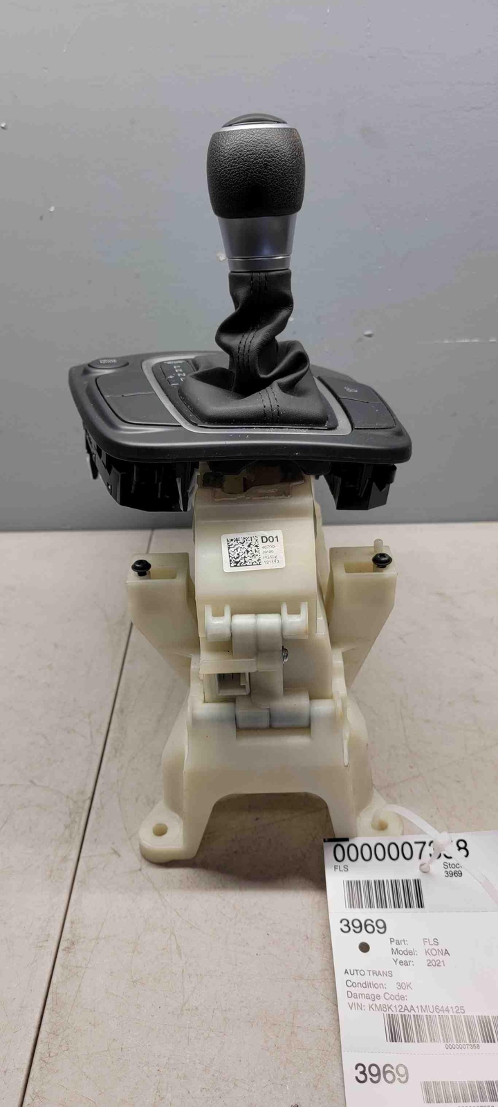 ✅ 2021 HYUNDAI KONA FLOOR SHIFTER COMPLETE ASSEMBLY OEM