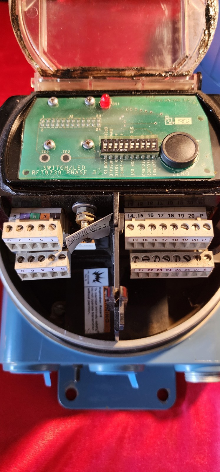 Micro Motion RFT9739E1SUJ Elite Remote Flow Transmitter RFT9739 9739MVD