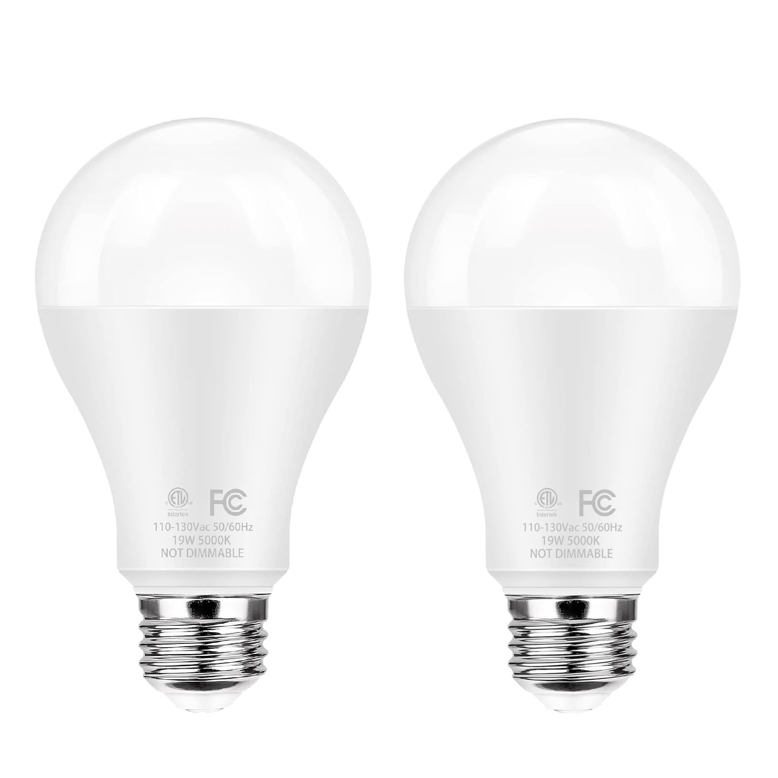 Super Bright LED Light Bulbs, 150 Watt Equivalent, 5000K Daylight White, 2600