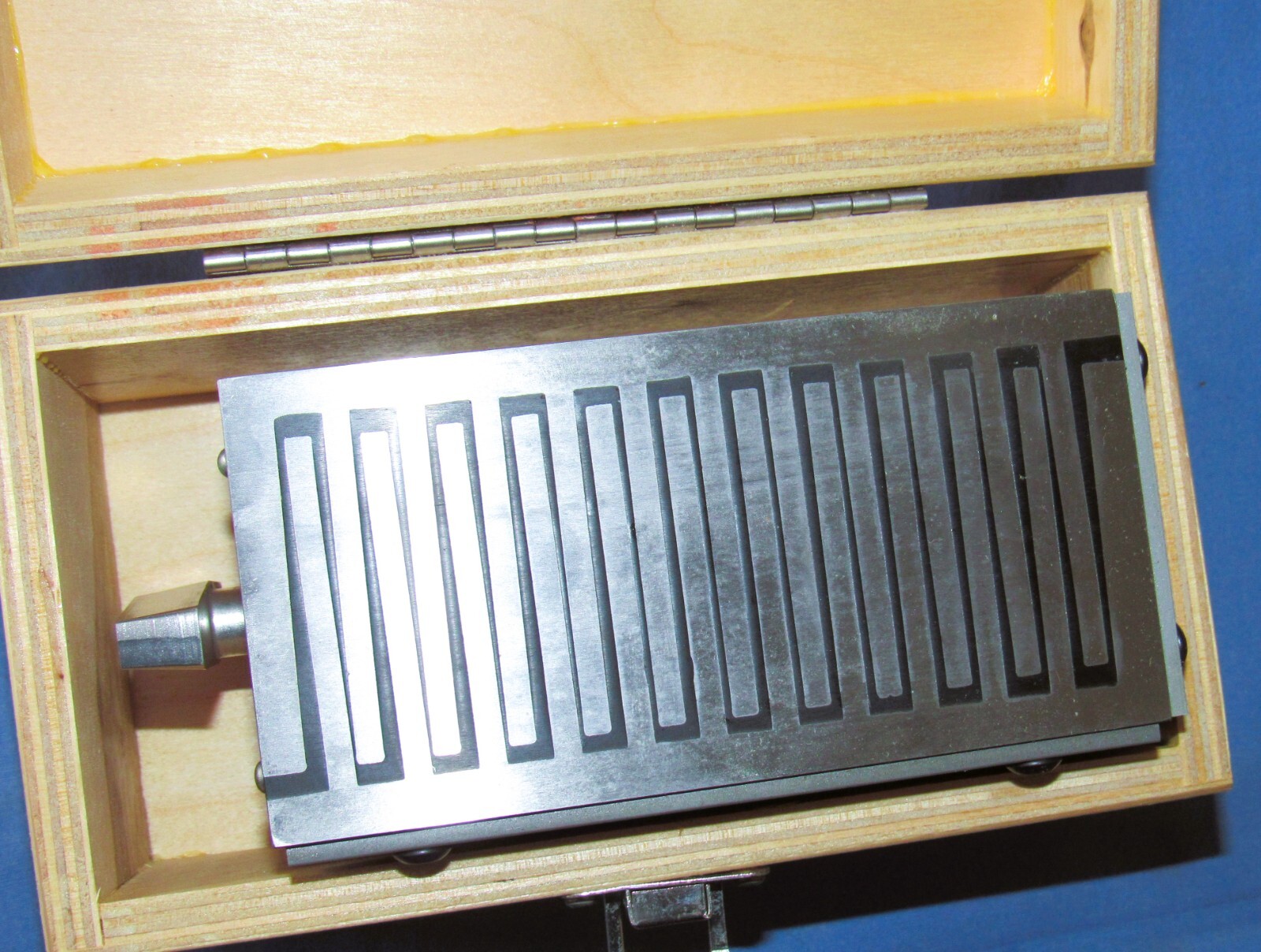 New Brown & SharpeFine Pole Rectangular Permanent Magnetic Block Chuck