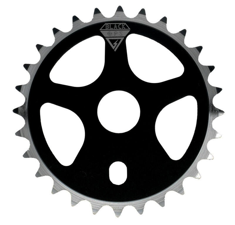 Black Ops Micro Drive Chainring Bk-ops 28t Micro Drive Aly Blk