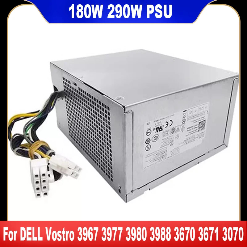 180W 290W PSU Power Supply For DELL Vostro 3967 3977 3980 3988 3670 3671 3070