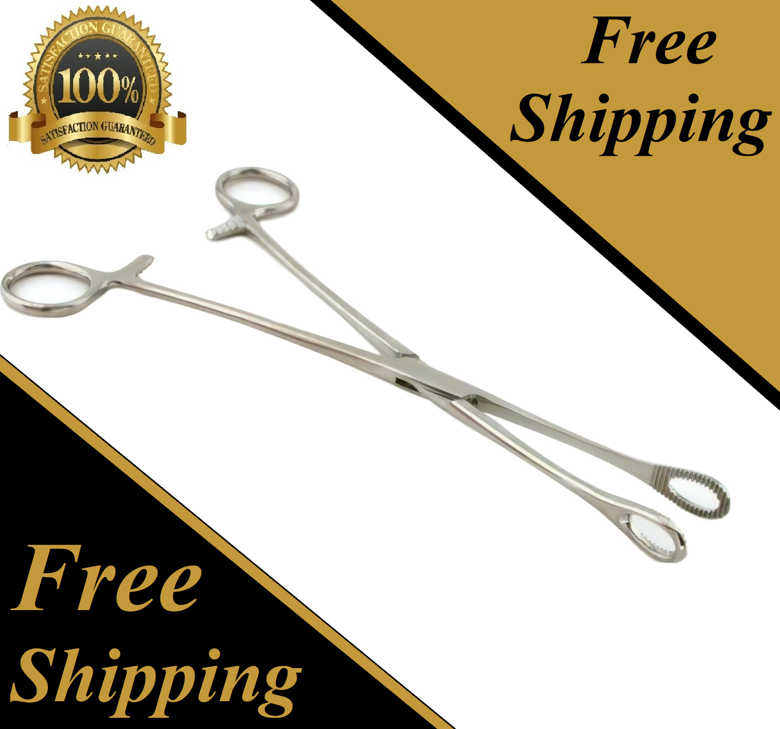 3 O.R GRADE SPONG FORCEPS 9.5" SURGICAL INSTRUMENTS