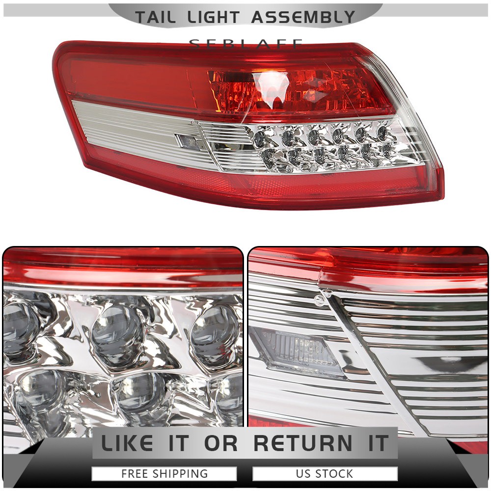 Tail Light Assembly Outer Rear Left Driver Side New For Toyota Camry 2010 2011