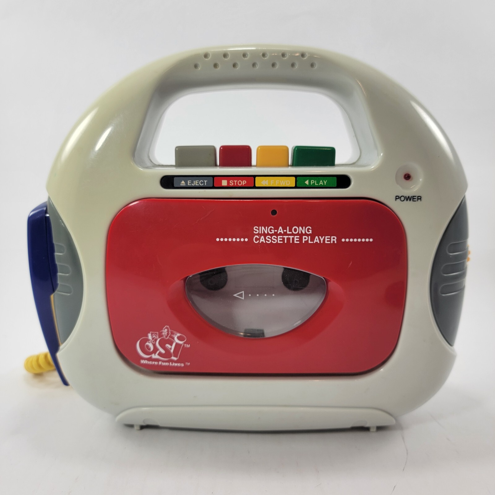 1994 DSI SING ALONG Music Story Cassette Tape Player Microphone NOT WORKING