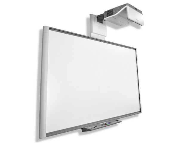 77” SB680 INTERACTIVE SMART BOARD AND UF70 SHORT THROW HDMI PROJECTOR WARRANTY