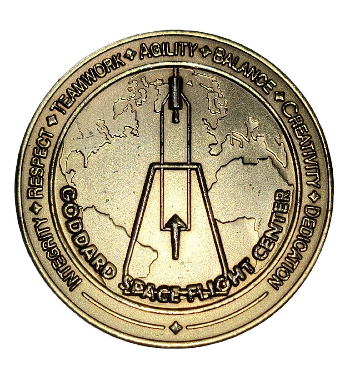 NASA Goddard Space Flight Center Earth Observing System Achievement Medallion