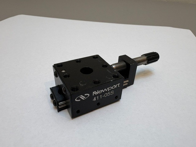Newport 411-05S Miniature Linear Stage, 0.5 in. Travel, very good condition