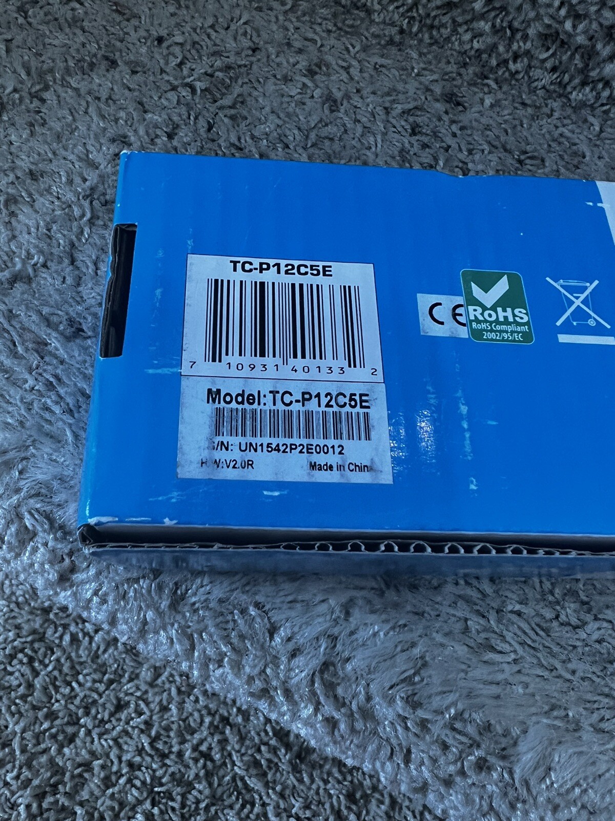 Trendnet 12-Port Patch Panel Cat. 5e TCP12C5E