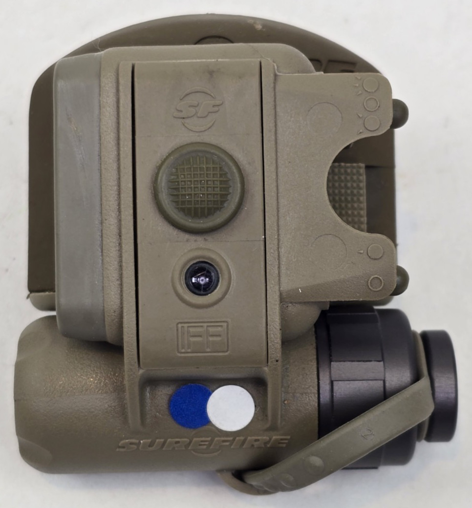 SUREFIRE HELMET LIGHT HL1-A-TN BL/IR/WH LIGHT EUC