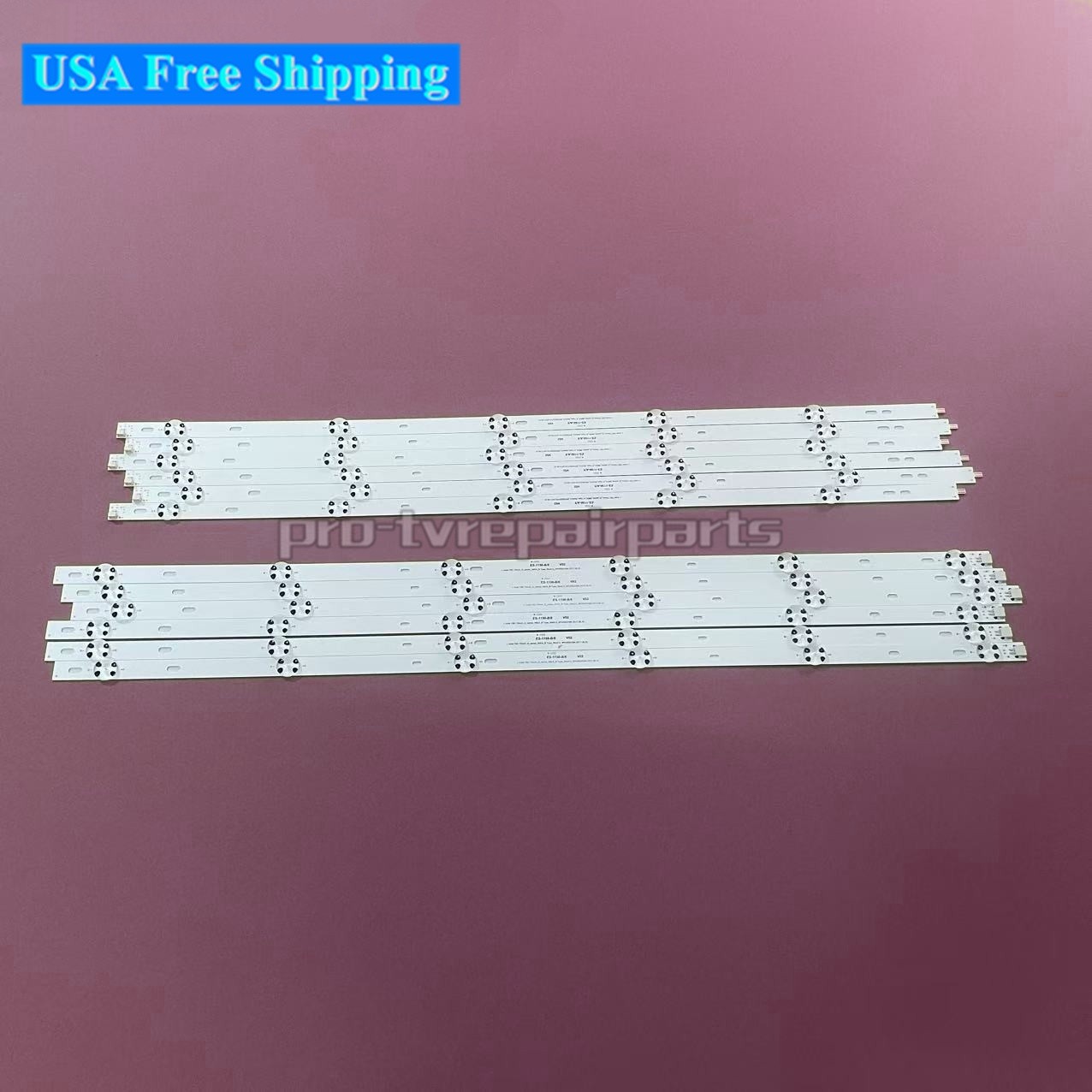 LED Backlight Bars For Vizio 18y D70-F3 A/B_Rev01 3PCR02317A 3PCR02318A