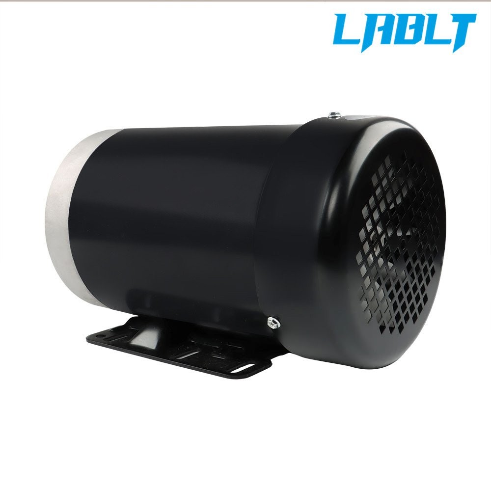 LABLT Electric Motor 2 HP Three Phase 56C Frame 1800 RPM TEFC 230 / 460 Volt