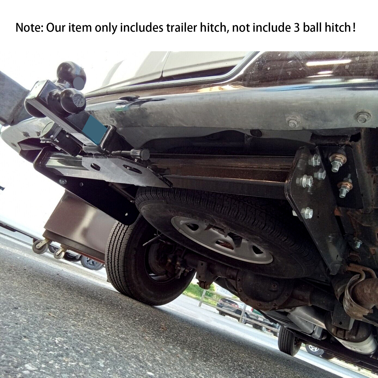 Trailer Hitch Towing Receiver For 96-24 Chevy GMC Express Savana 1500 2500 3500