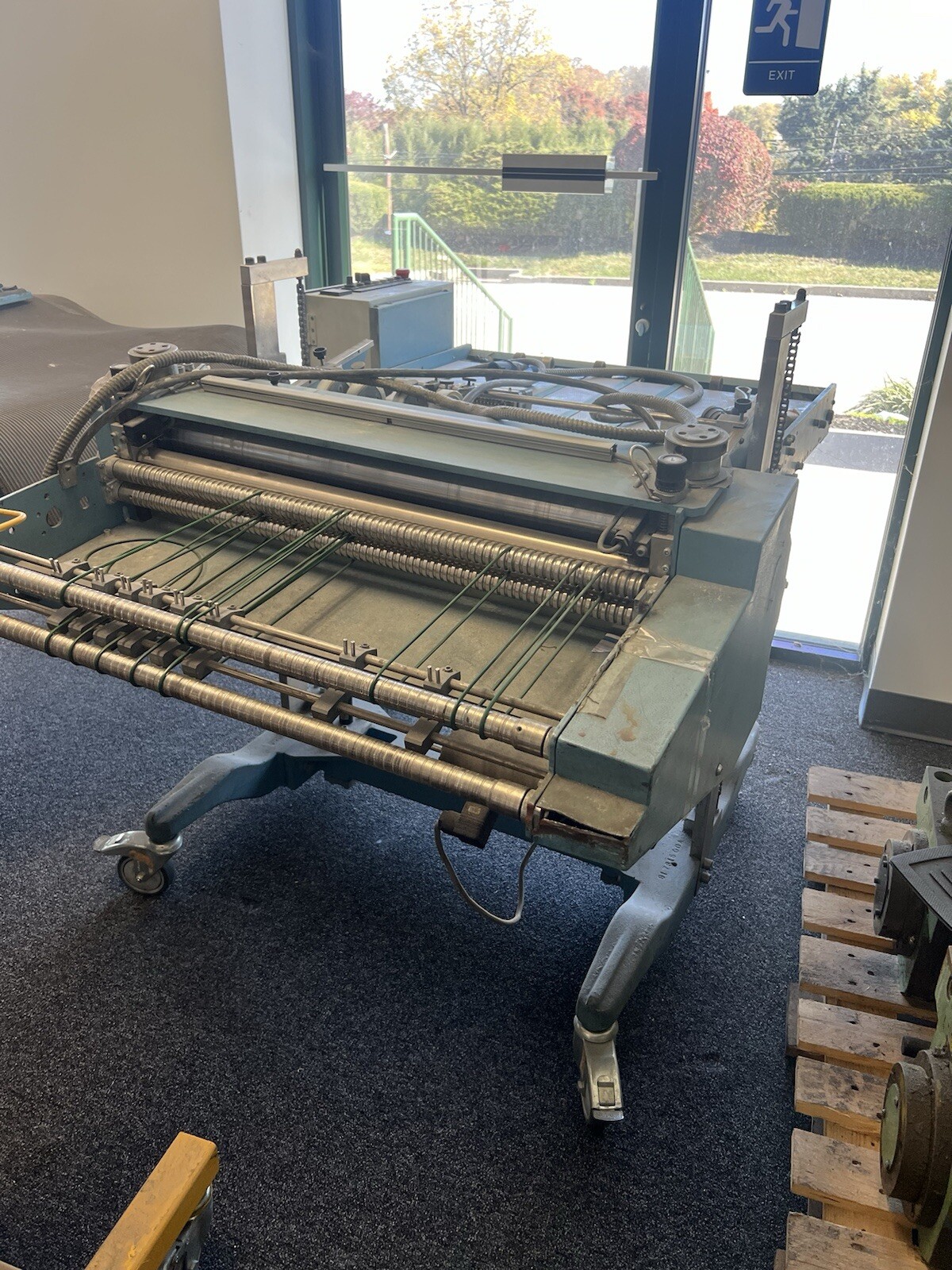 Mbo Asb Pressing Roller Table
