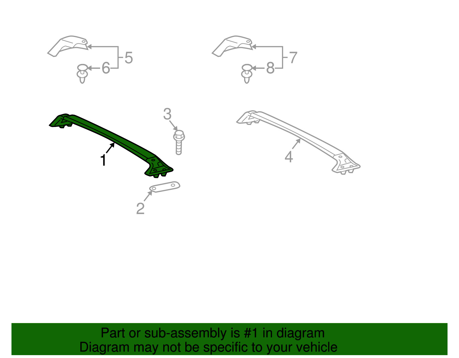 Genuine GM Front Support 19184000
