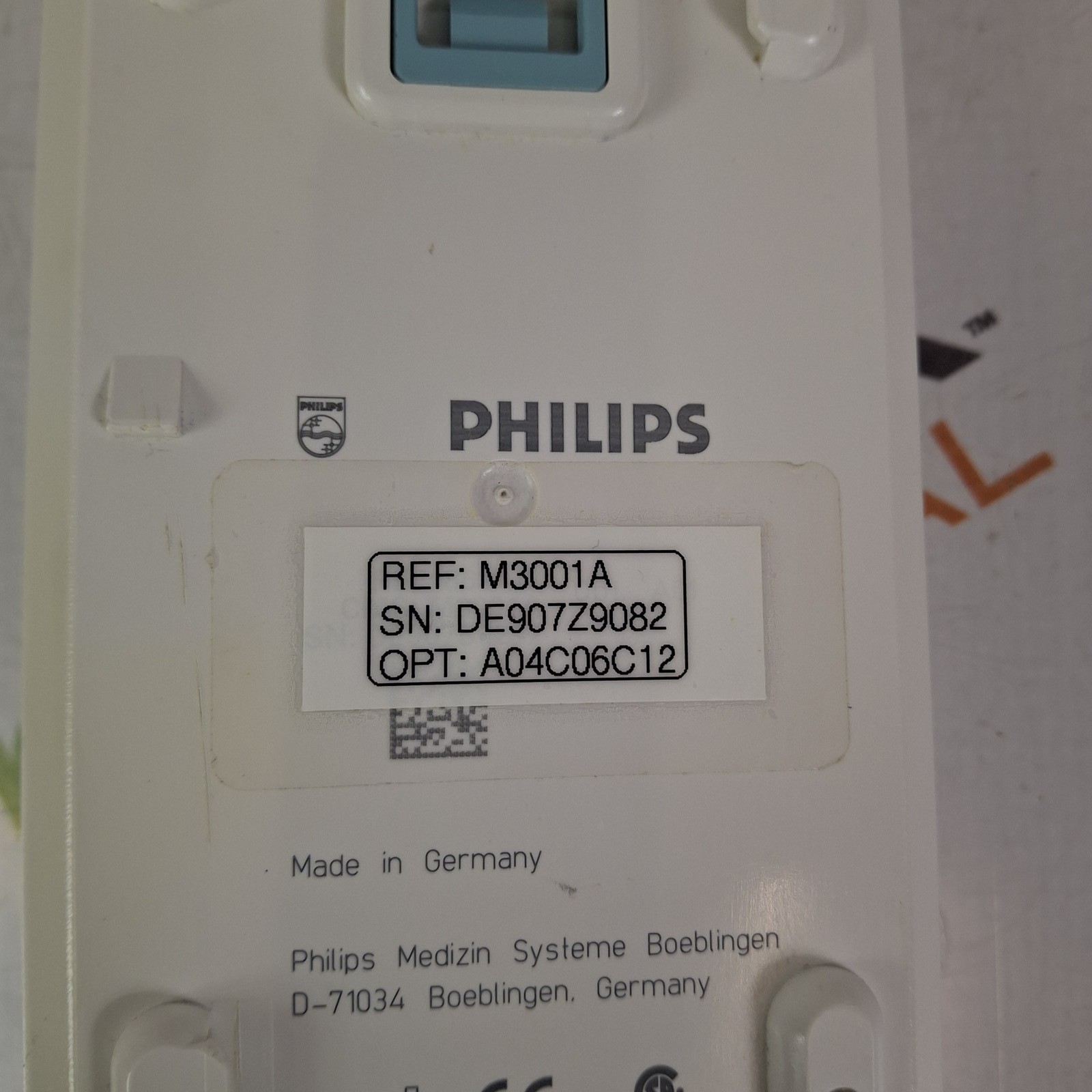 Philips M3001A-A04C06C12 OxiMax SpO2, NIBP, 12 Lead ECG, Temp, IBP MMS Module