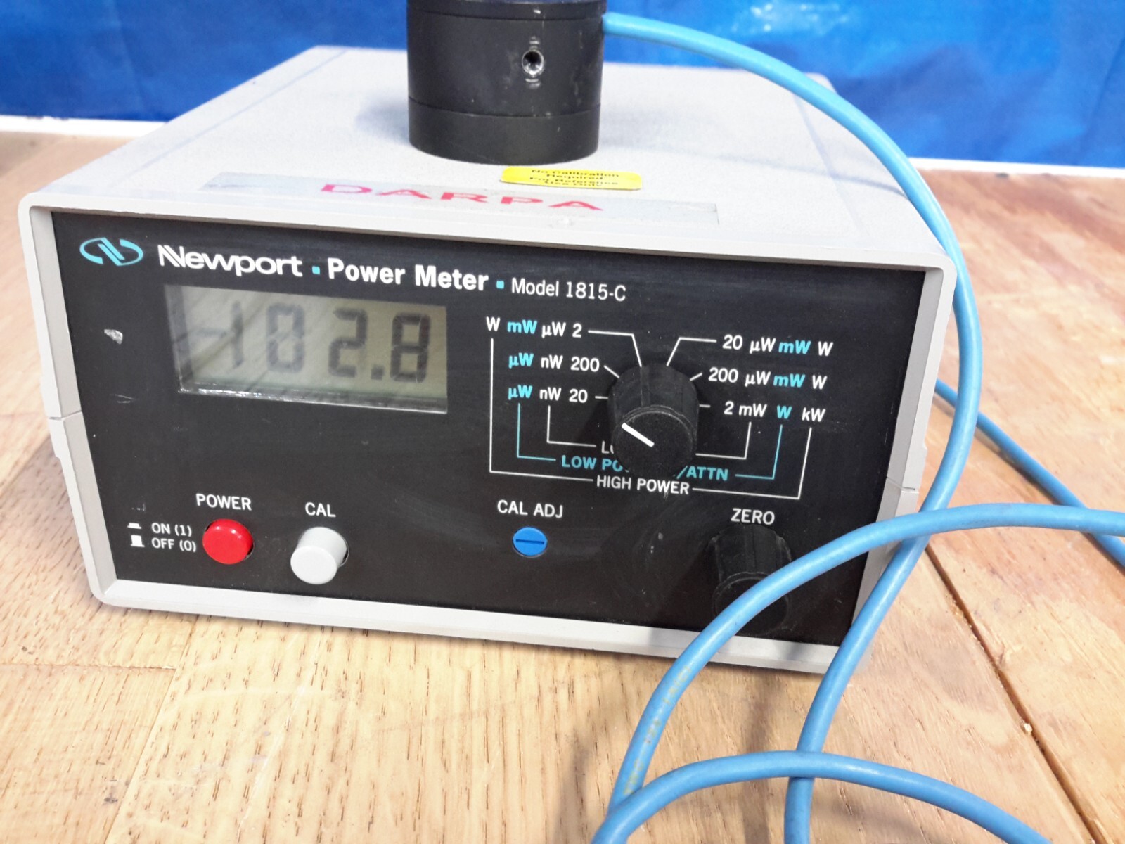 Newport 1815-C Optical Power Meter with 883-IR 818-IR