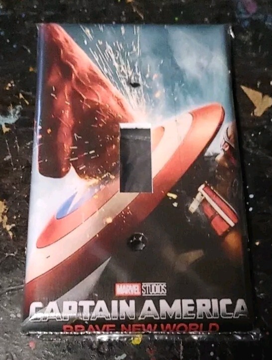 Custom Handmade Captain America: Brave New World - Various Light Switch Covers