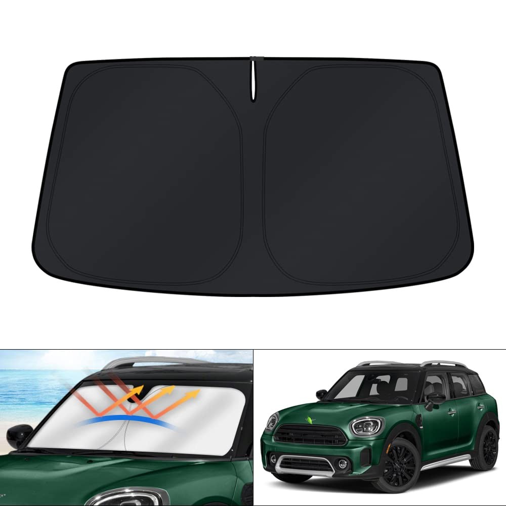KUST Windshield Sun Shade for Mini Countryman Cooper F60 SUV 2017-2022 2023 2024