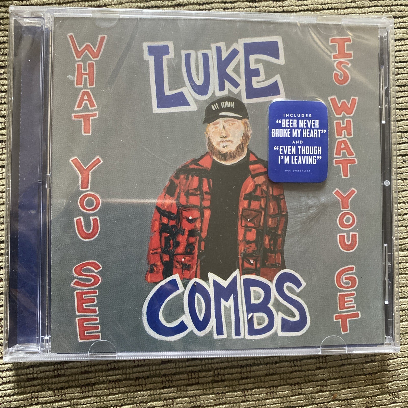 What You See Is What You Get - Luke Combs (CD,) NEW 📀