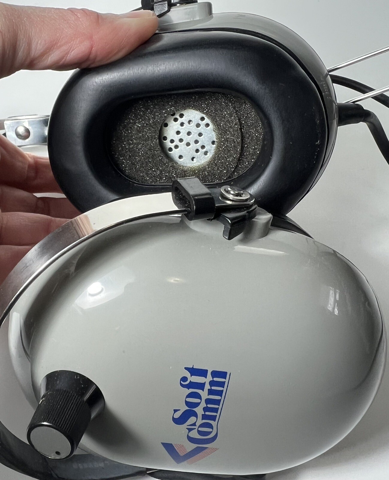 Concept Industrial Model C-40S Soft Comm Aviation Pilot Headset