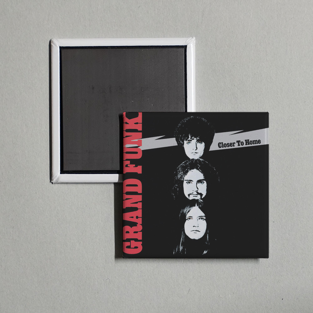 Grand Funk Railroad - Closer To Home (Expanded Album Cover Locker Fridge Magnet