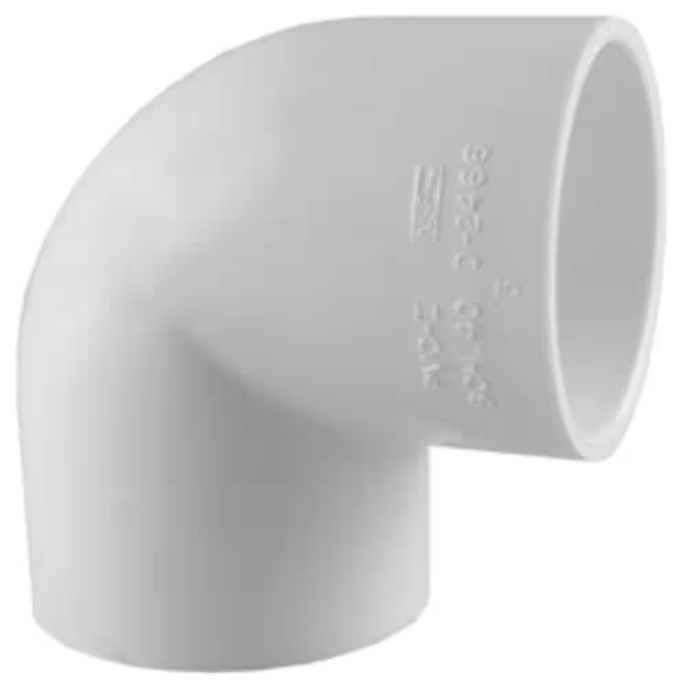 3/4 In. X 3/4 In. 90 Degree PVC Socket X Socket Elbow Fitting 35 -Pack