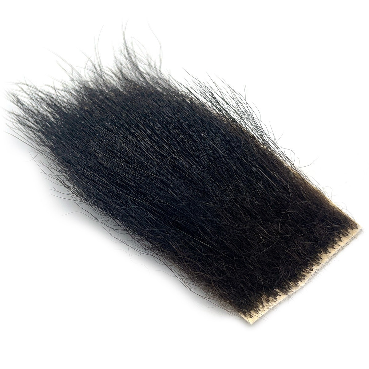 BLACK BEAR HAIR PIECE - Hareline Fly Tying Material Fur Salmon Steelhead NEW!