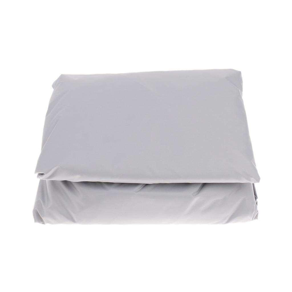 Premium 2.7- Kayak Canoe Boat Cover Heavy Duty Trailerable Waterproof Gray